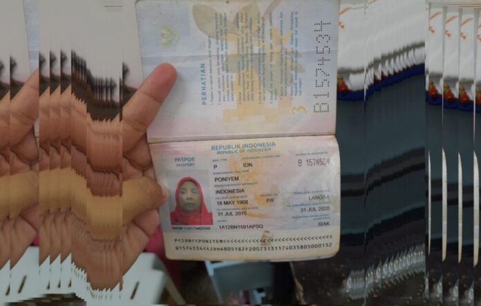 Poniyem TKW asal Kota Langsa yang sedang sakit keras di Malaysia