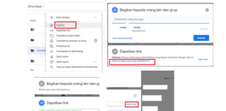 Membuat Link Google Drive