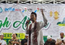 Ribuan Jamaah Hadiri Tabligh Akbar Ustad Abdul Somad di Lhokseumawe