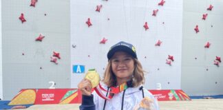 Widia Fujiyanti Tambah Emas untuk Jabar di Cabor Panjat Tebing Lead Perorangan