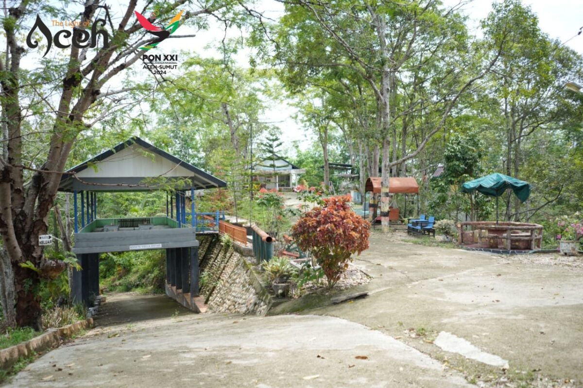 Wisata alam bukit Villa Indah Kota Langsa. Foto: Chairul/Analisaaceh.com.