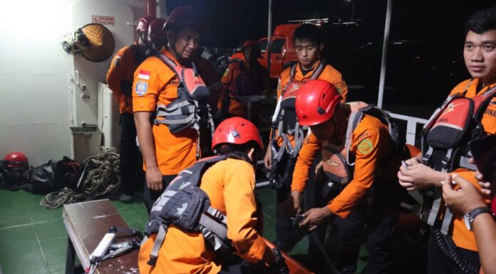 Basarnas Evakuasi ABK MT UNITY di Samudera Hindia Aceh