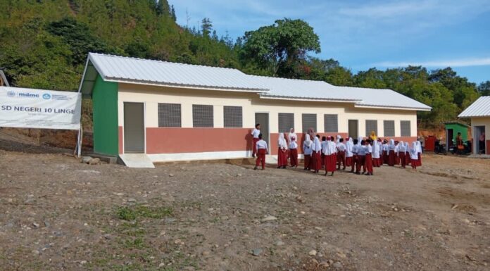 Kelas Darurat SDN 10 Linge Aceh Tengah Mulai Digunakan, Sebagian Siswa Tak Lagi Belajar di Tenda